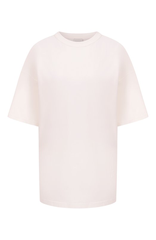 Хлопковая футболка Nanushka WREN Белый WREN