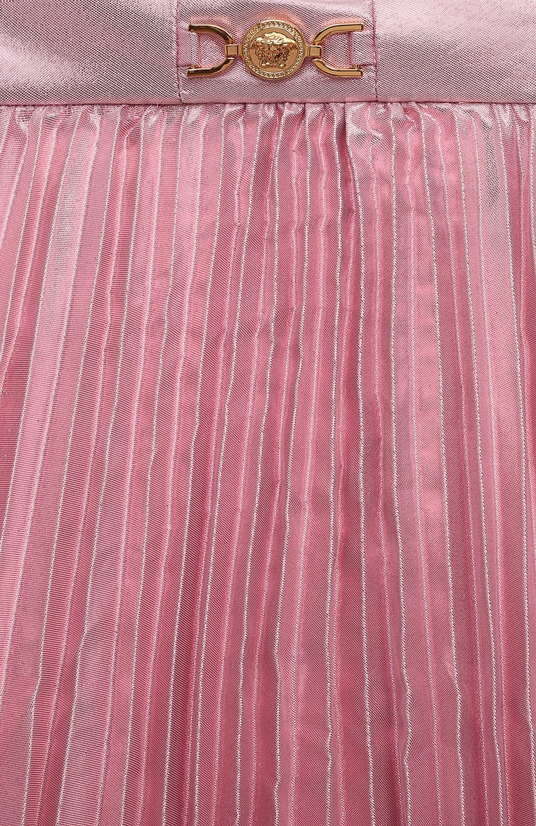 Плиссированная юбка VERSACE, арт. 1016303/1A10905/8-14, фото 3