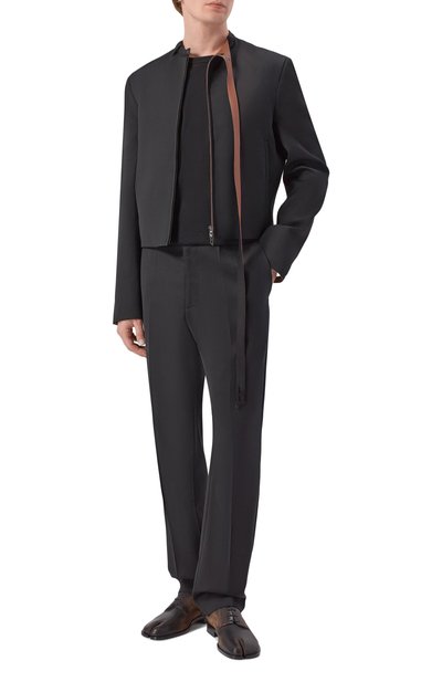 Замшевые дерби tabi MAISON MARGIELA, арт. S97WQ0052/P7549, фото 2