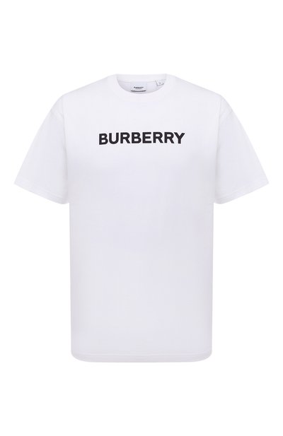 Хлопковая футболка BURBERRY, арт. 8055309A1464, фото 1