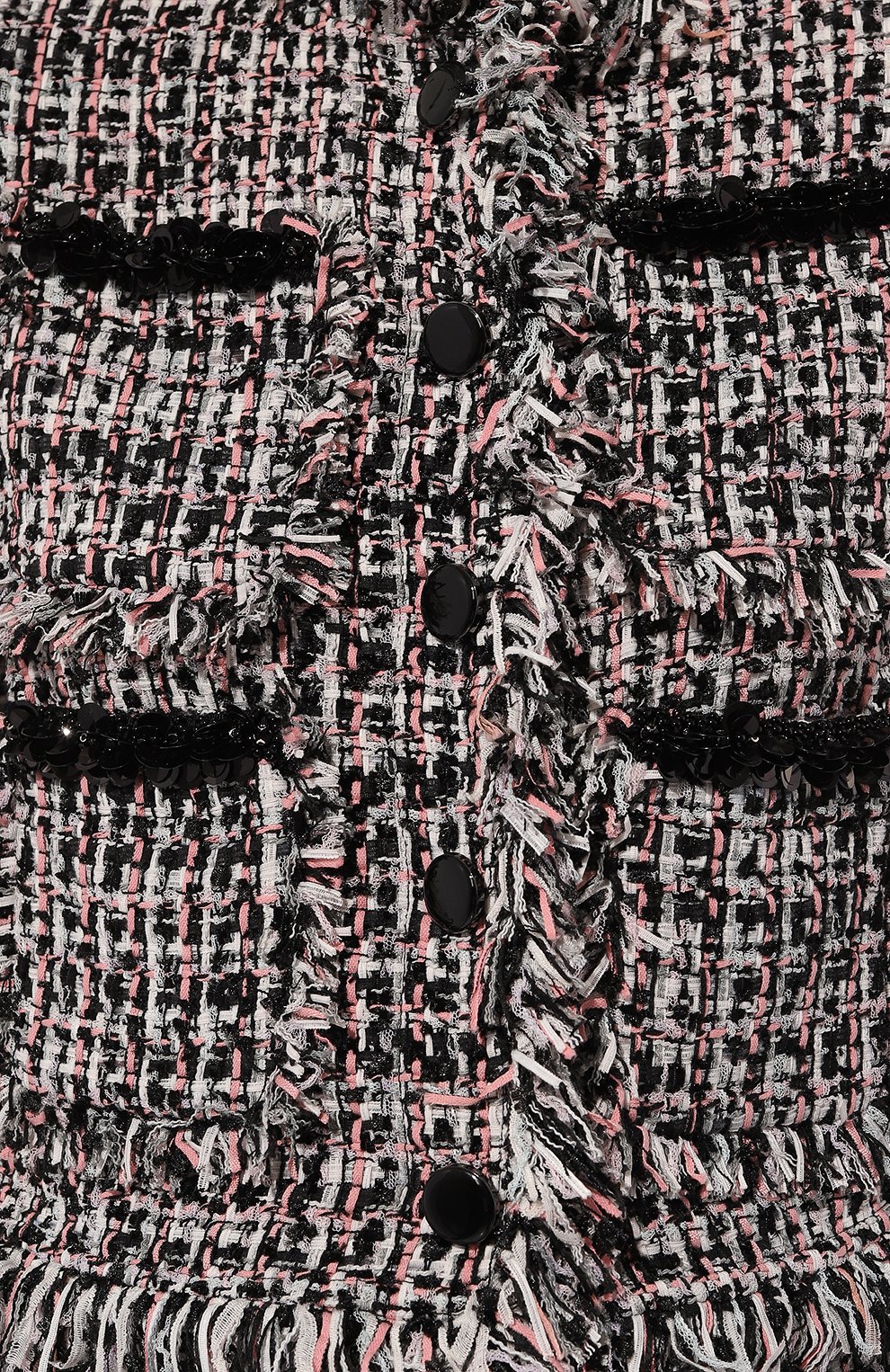 Твидовый жакет SELF-PORTRAIT, арт. PF24-110J-B, фото 5