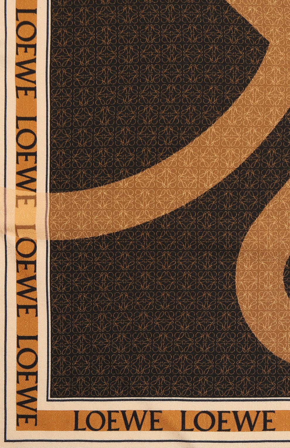 Платок из шелка и шерсти LOEWE, арт. F606257X58, фото 5