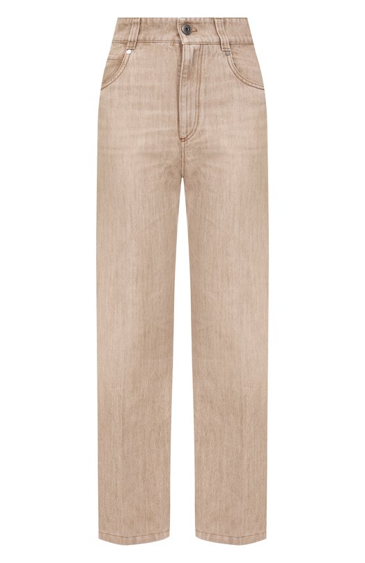 Джинсы Brunello Cucinelli MP095P4005 Бежевый MP095P4005