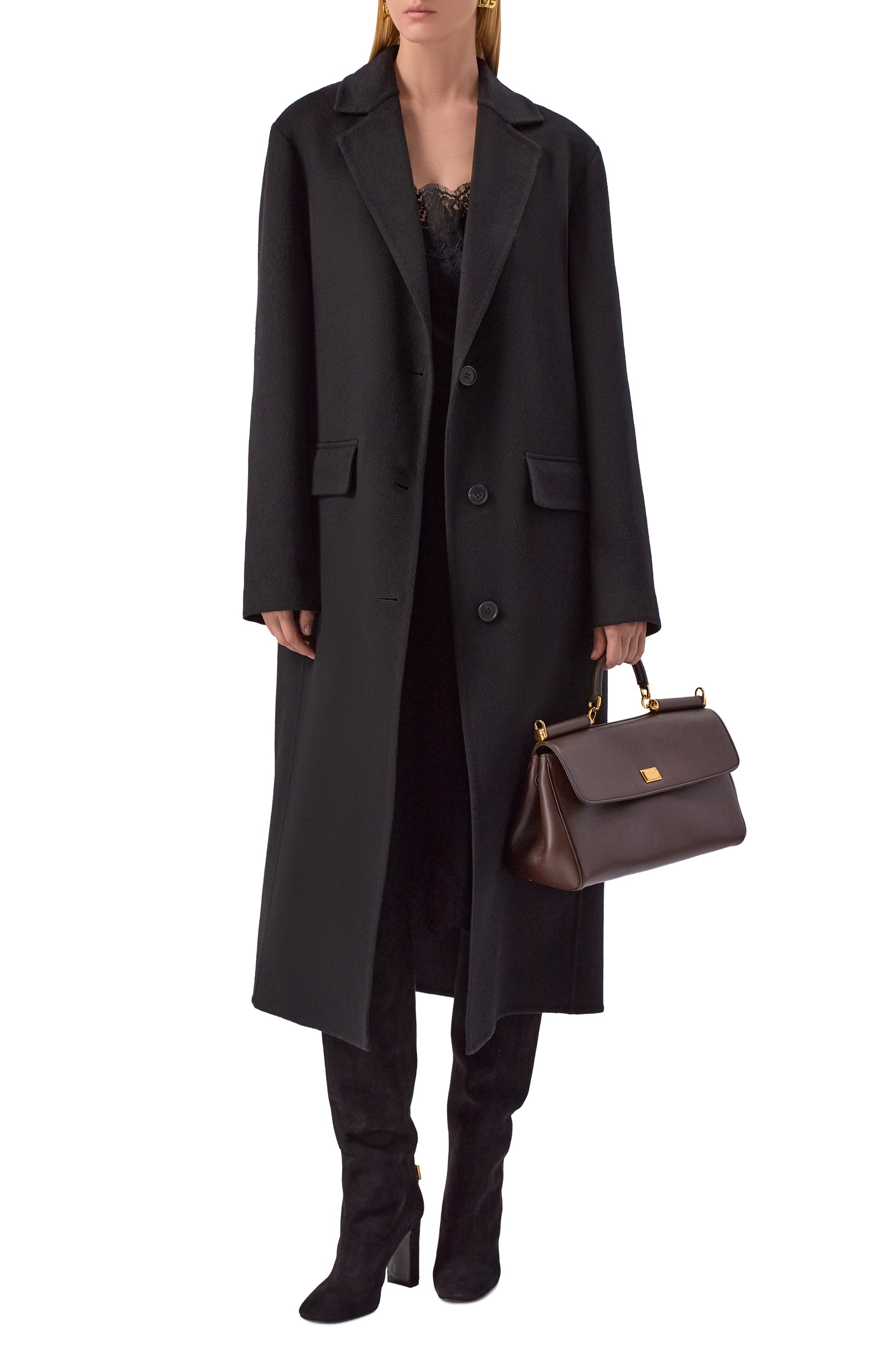 Замшевые сапоги jackie new 90 DOLCE & GABBANA, арт. CU1218/A1275, фото 3