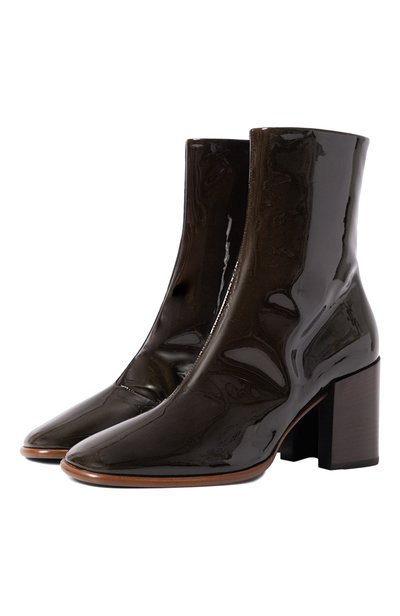 Женские лакированные ботильоны DRIES VAN NOTEN, арт. 262-011707/0135