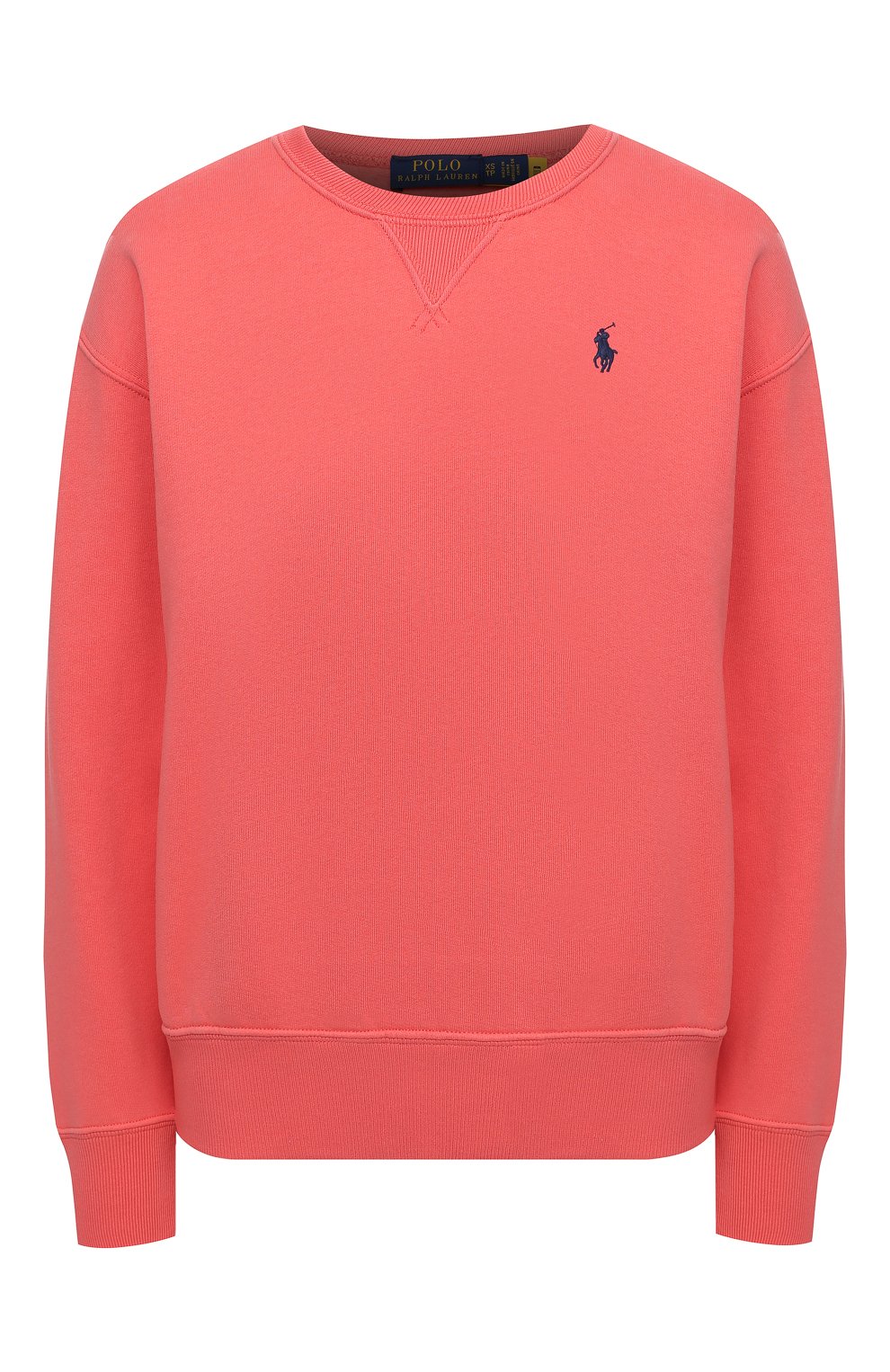 Хлопковый свитшот POLO RALPH LAUREN красного цвета по цене 17800 руб., арт. 211794395, фото 1 Хлопковый свитшот POLO RALPH LAUREN, арт. 211794395, фото 1