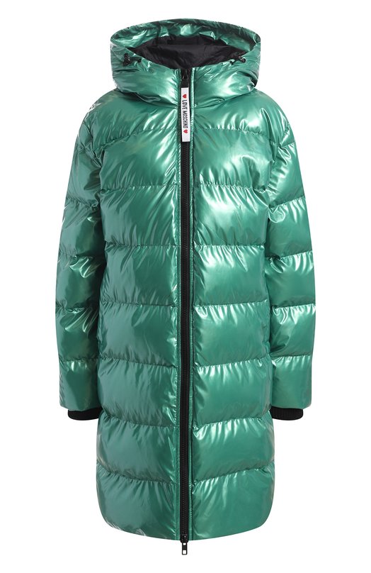 

Пуховик Moschino, Зелёный