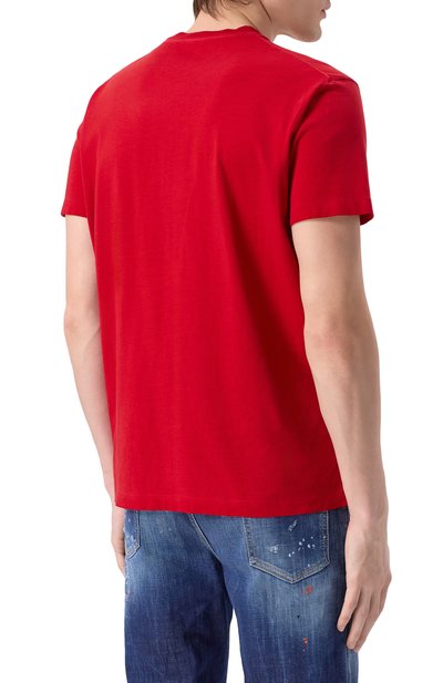 Хлопковая футболка DSQUARED2, арт. S74GD1391/D20035, фото 4