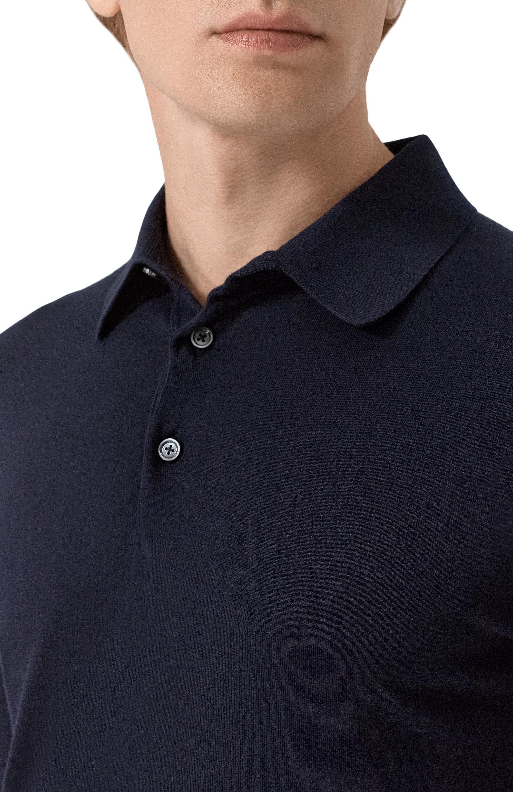 Хлопковое поло KITON, арт. UMKXX35K4, фото 5