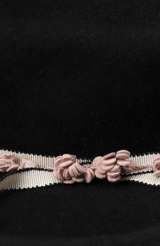 Фетровая шляпа Eugenia Kim Чёрный, фото 3