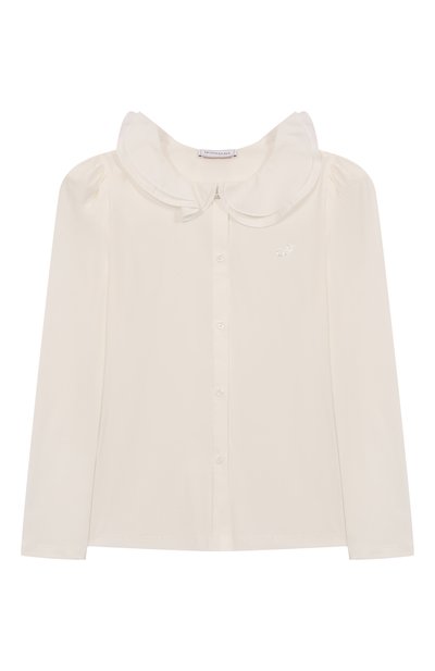 Хлопковая блузка MONNALISA, арт. 17FPAT