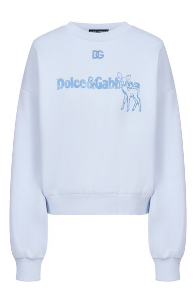 Женский хлопковый свитшот DOLCE & GABBANA, арт. F9Q92Z/GDDM6