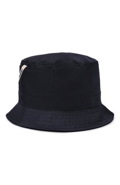 Женская панама JACQUEMUS темно-синего цвета, арт. 23H236AC5873138 | Фото 1 (Нос: Не проставлено; Материал: Синтетический материал, Текстиль)