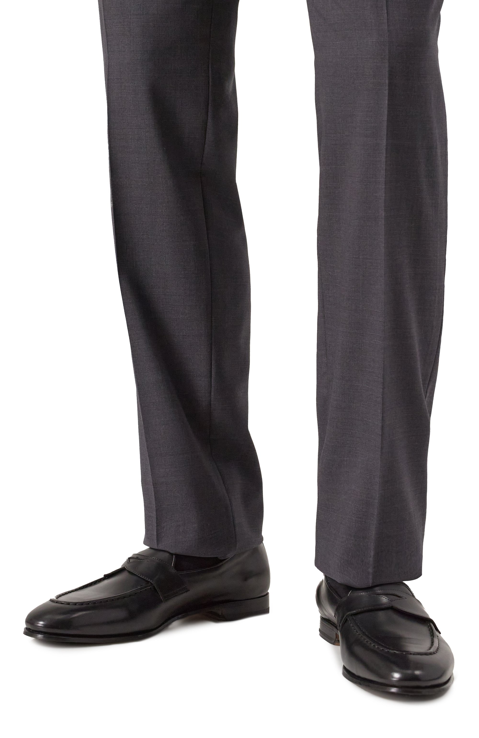 Кожаные пенни-лоферы KITON, арт. USSA084N0114310, фото 3