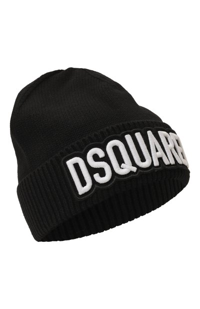 Шапка из шерсти и хлопка DSQUARED2, арт. DQ2650/D00WC