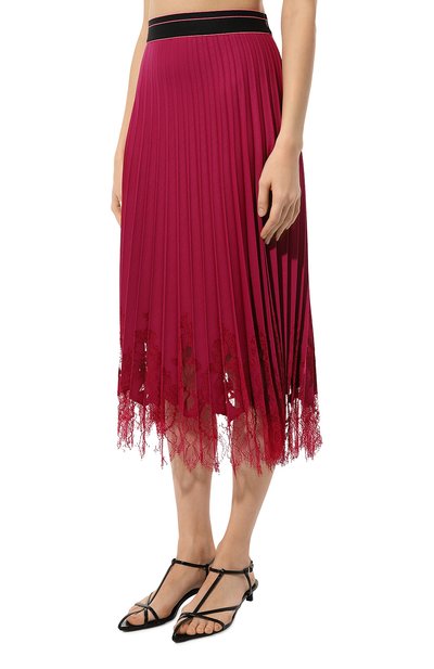 Шерстяная юбка SPERANZA COUTURE фуксия цвета по цене 192000 руб., арт. SC064, фото 3 Шерстяная юбка SPERANZA COUTURE, арт. SC064, фото 3