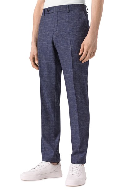 Брюки из шерсти и хлопка BOSS, арт. 50535685, фото 3