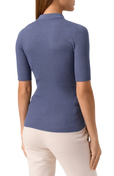 Поло из кашемира и шелка BRUNELLO CUCINELLI, арт. M41835505P, фото 4