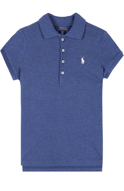 Хлопковое поло с принтом POLO RALPH LAUREN, арт. 313694731, фото 1