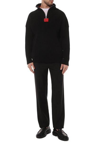 Хлопковый свитер HUGO, арт. 50481839, фото 2