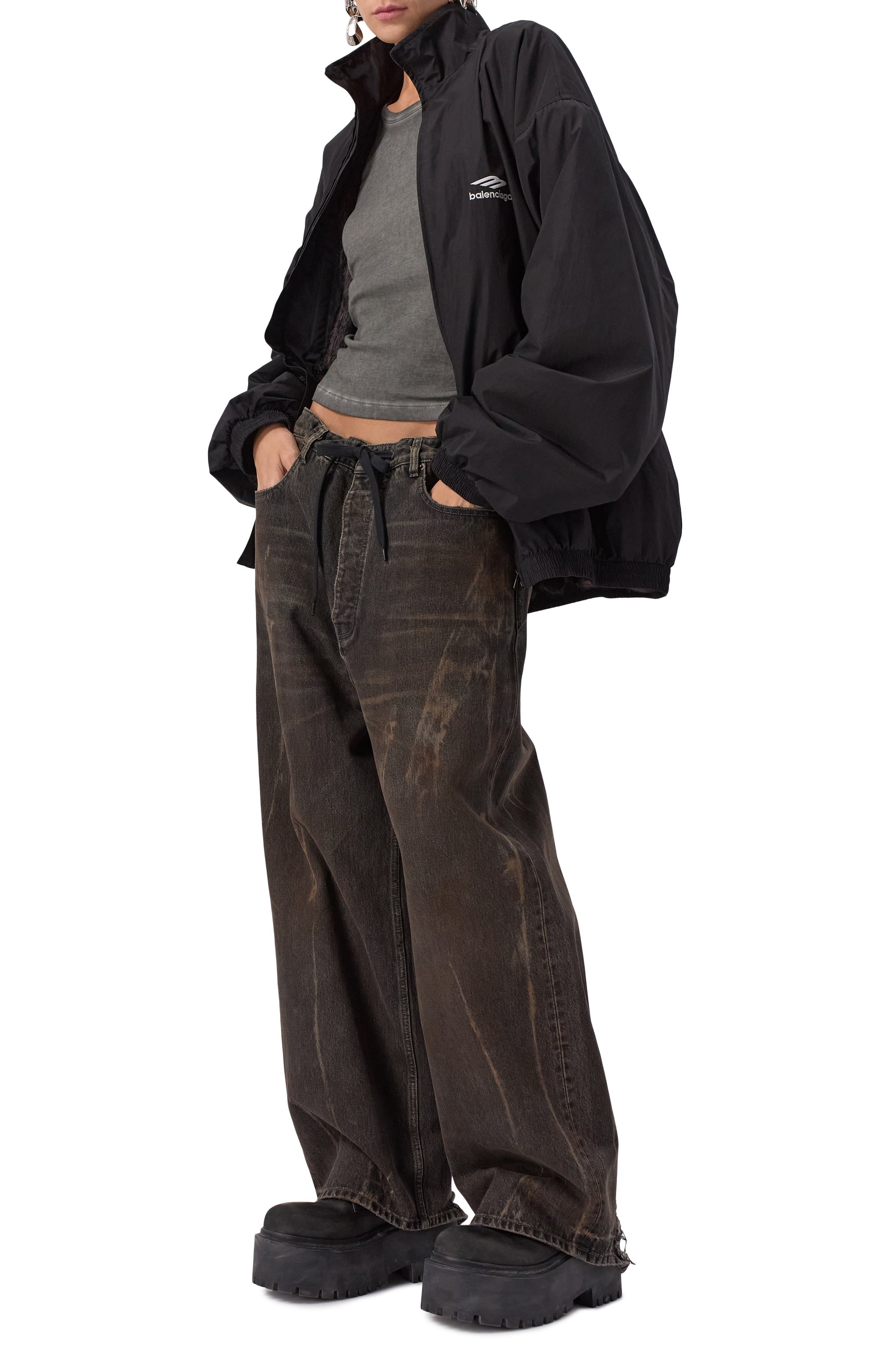 Кожаные дерби strike BALENCIAGA, арт. 820930/WCDA1, фото 2