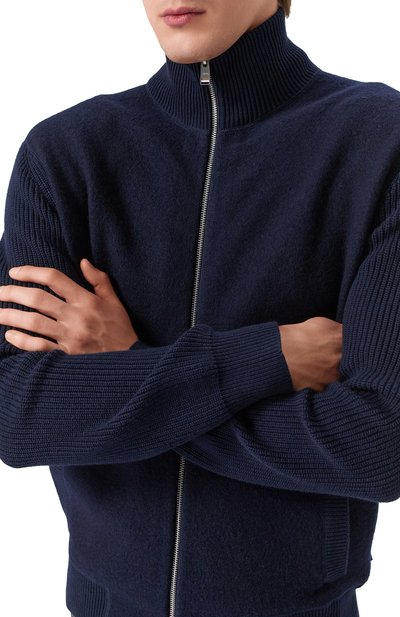 Кардиган из хлопка и шерсти BOSS, арт. 50526839, фото 5