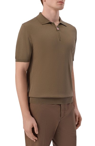 Хлопковое поло KITON, арт. UMKX33Z, фото 3