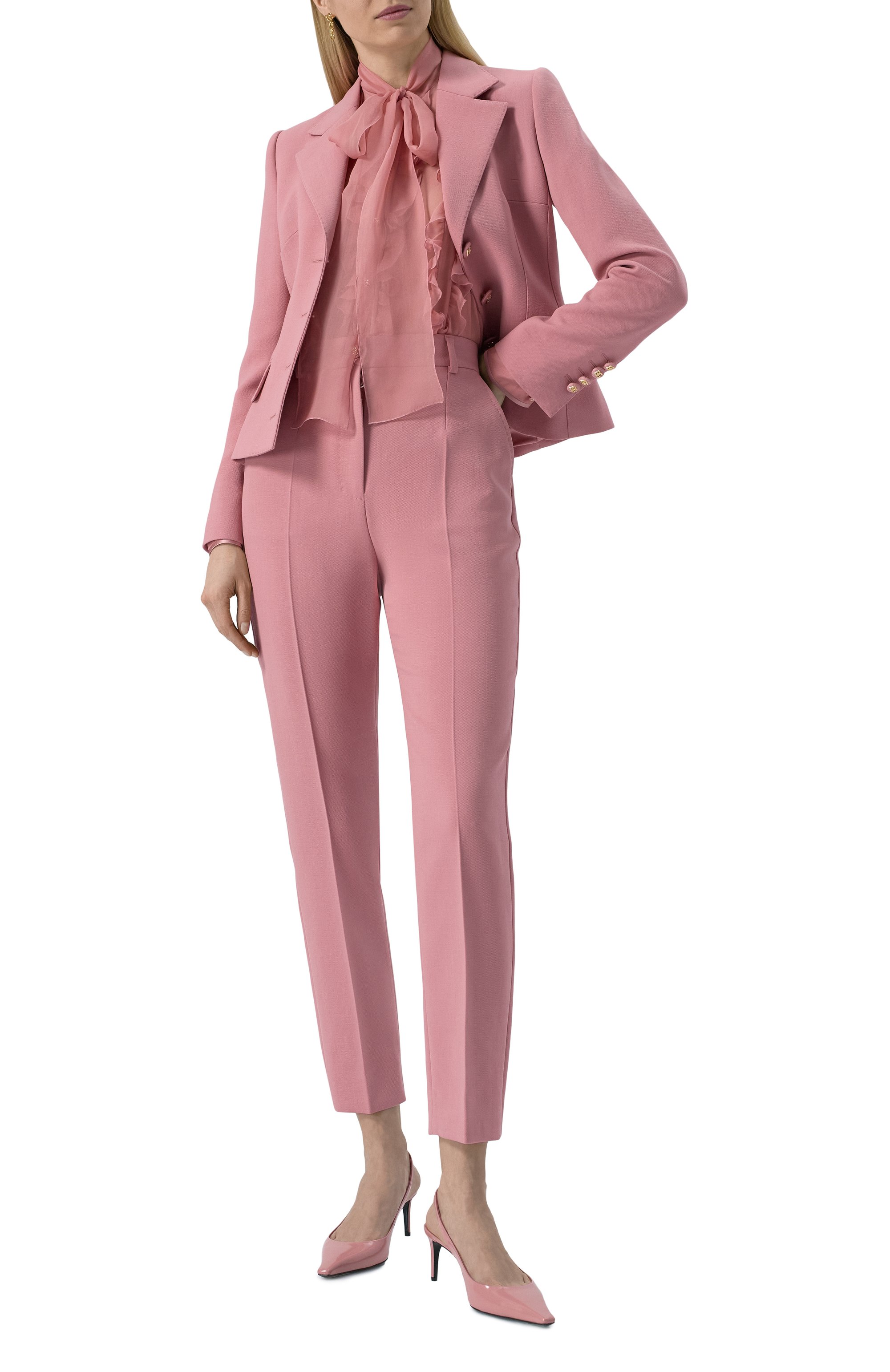 Шелковая блузка DOLCE & GABBANA, арт. F5T18T/FU1AT, фото 2