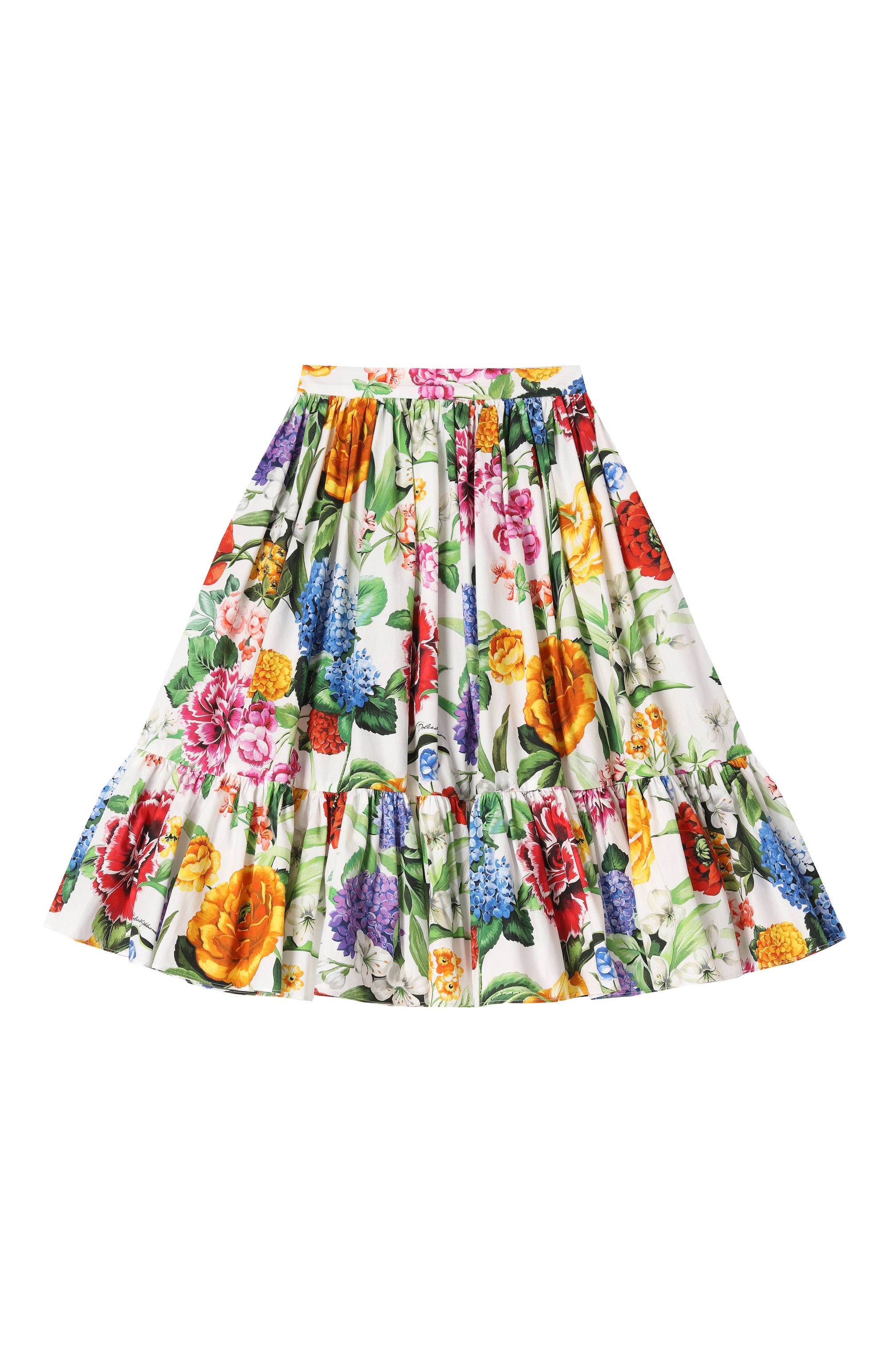 Хлопковая юбка DOLCE & GABBANA, арт. L55I53/HS5S5/2-6, фото 1