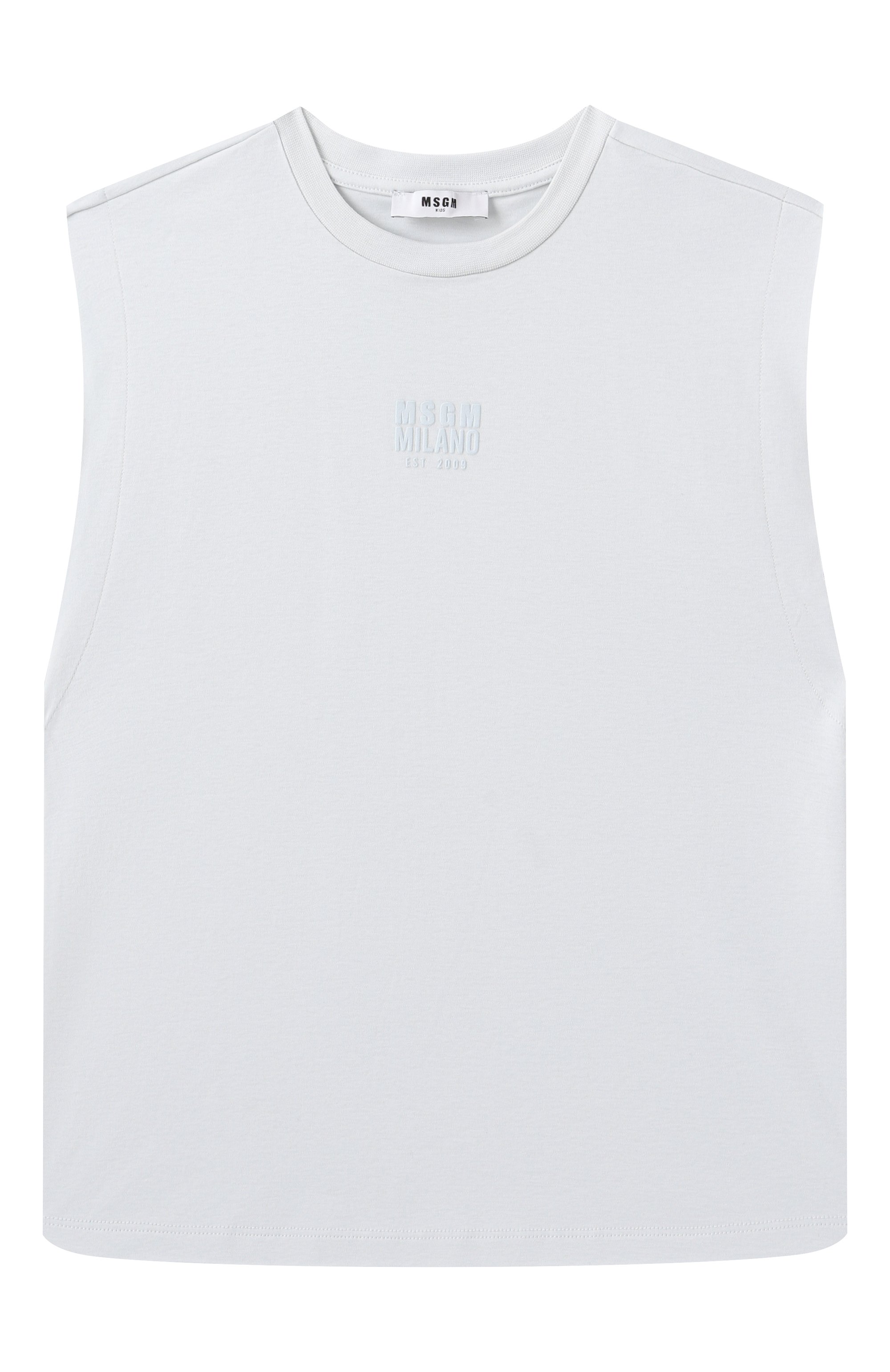 Хлопковая майка MSGM KIDS, арт. S5MSJUTH171, фото 1