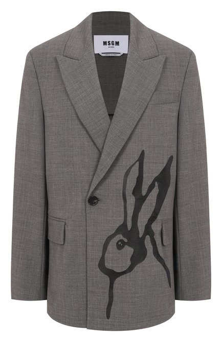 Женский шерстяной жакет MSGM, арт. 3941MDG25X/257605