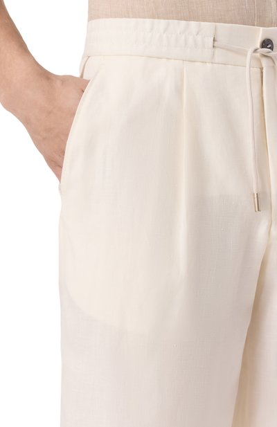 Шорты изо льна и шерсти boss x aston martin BOSS CAMEL, арт. 50537841, фото 5