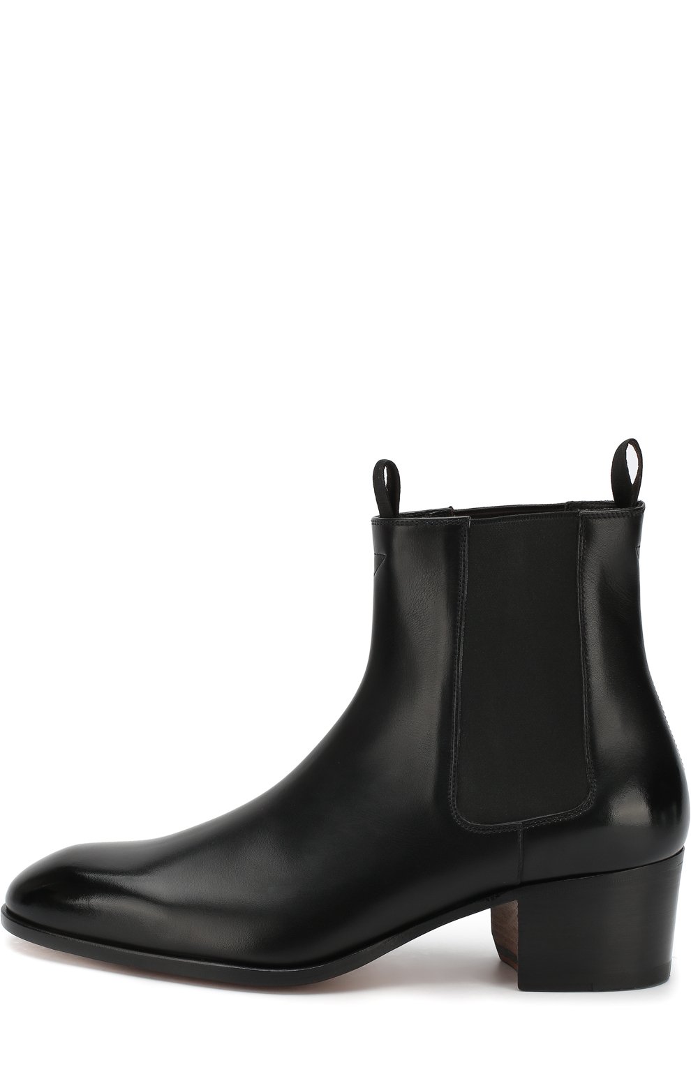 Кож аные челси на устойчивом каблуке TOM FORD, арт. J1138T-ANU, фото 3