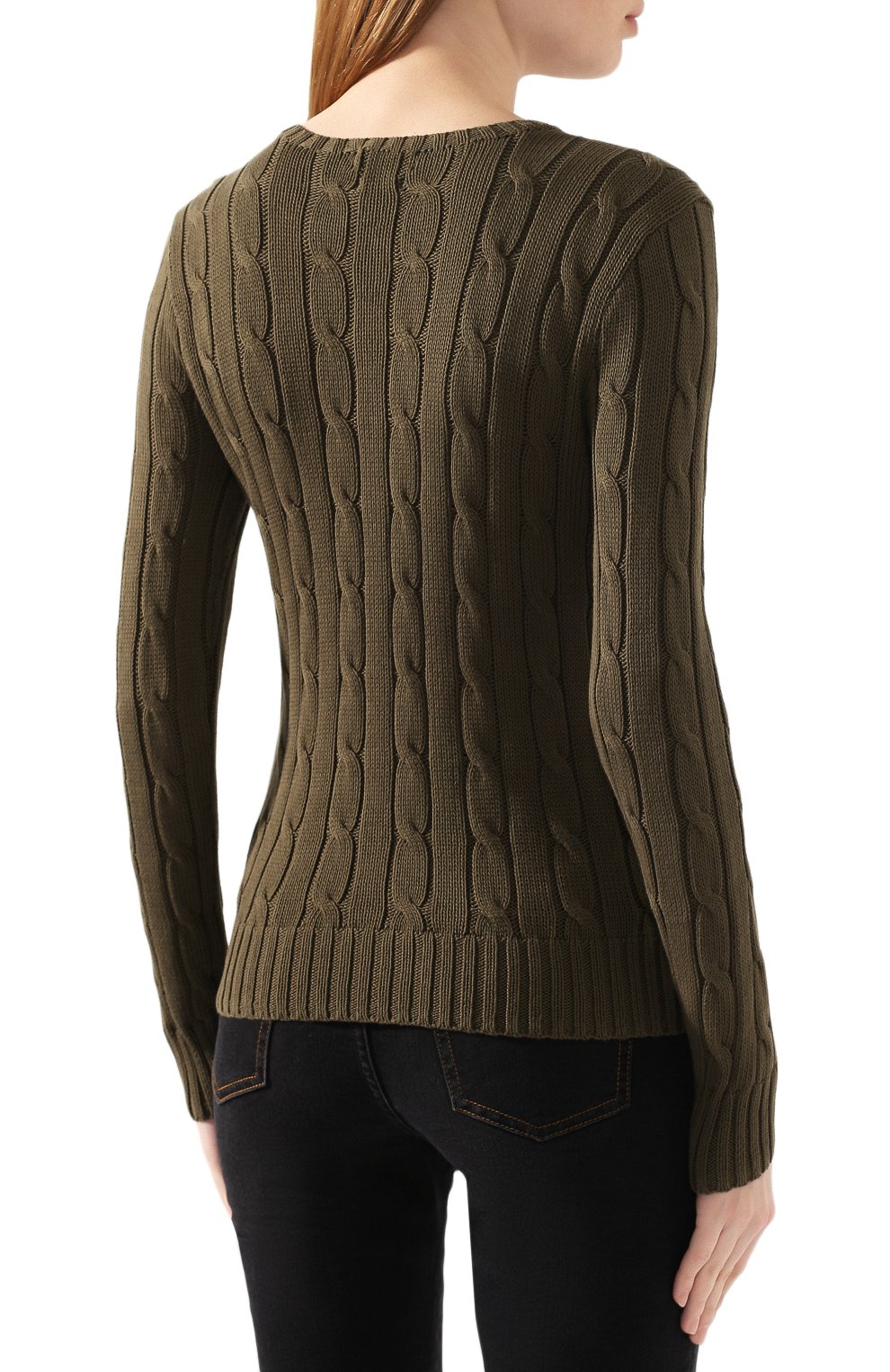 Хлопковый пуловер POLO RALPH LAUREN, арт. 211780365, фото 4