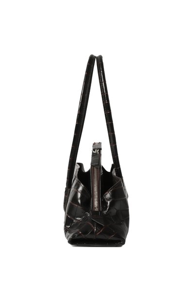 Сумка la passeggiata small THE ATTICO темно-коричневого цвета по цене 207000 руб., арт. 251WAH00058/LBT021PR, фото 4 Сумка la passeggiata small THE ATTICO, арт. 251WAH00058/LBT021PR, фото 4