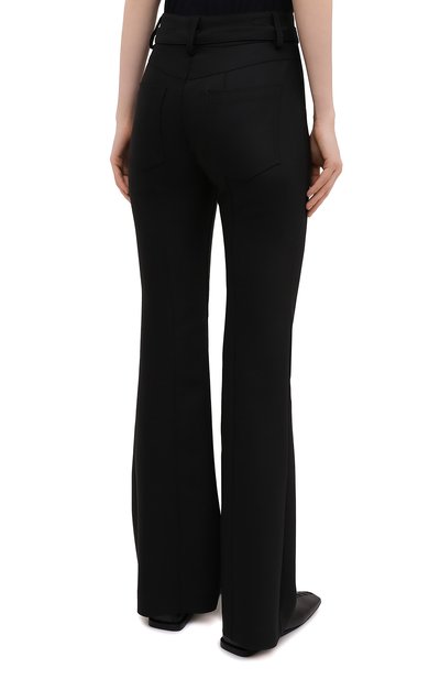 Брюки из шерсти и шелка PROENZA SCHOULER, арт. R2116008-AW112, фото 4