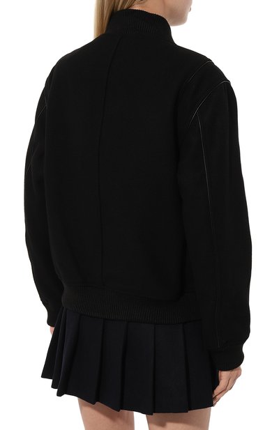 Шерстяной бомбер DUNST, арт. UDJU3C101BK, фото 4