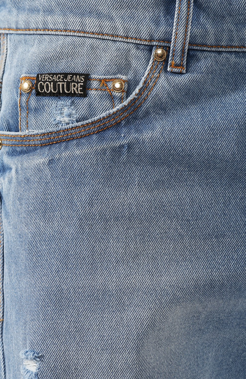 Джинсовые шорты VERSACE JEANS COUTURE, арт. A4GVB17I-VUM507/A0K5Z, фото 5
