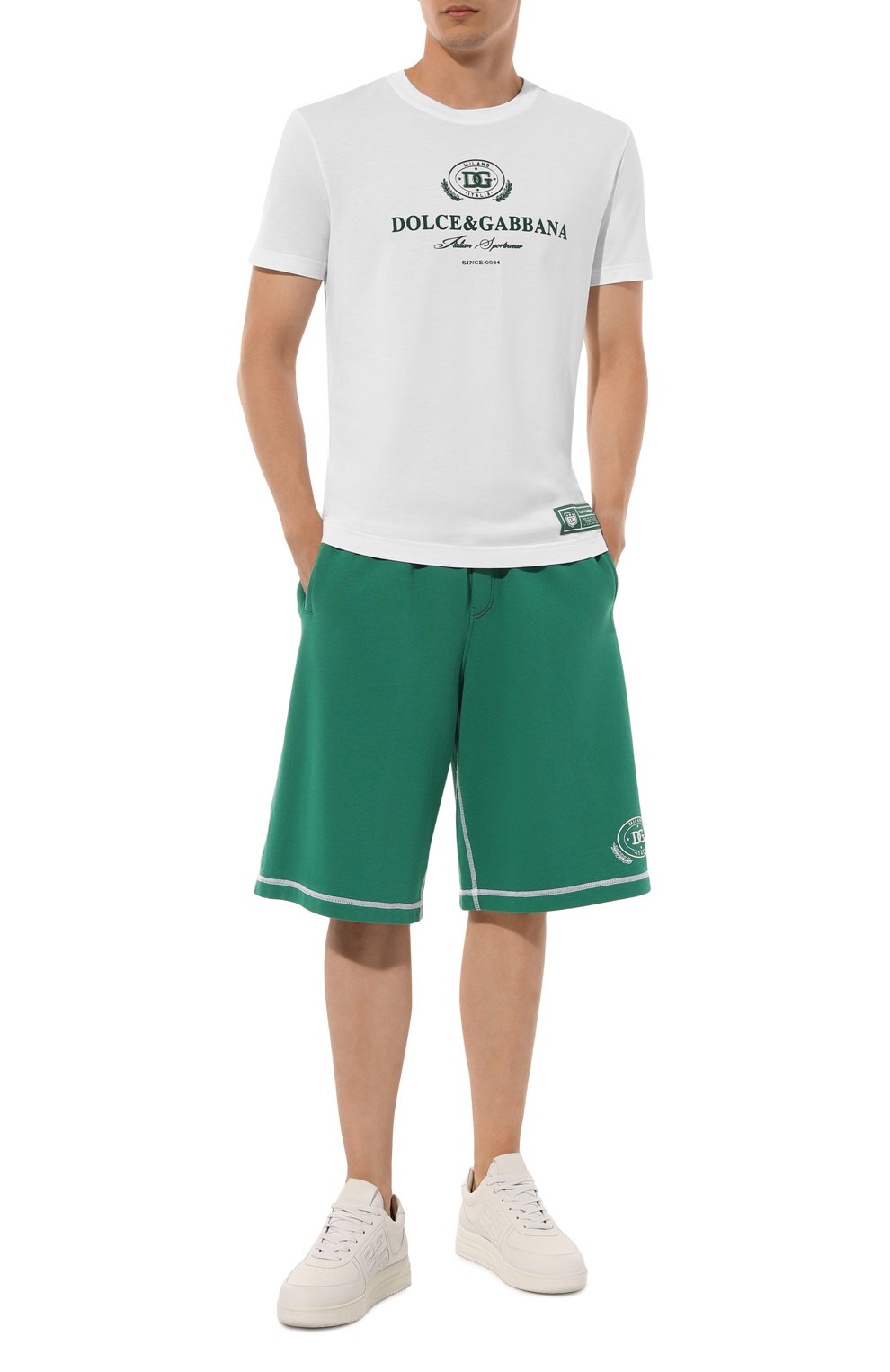 Хлопковые шорты DOLCE & GABBANA, арт. GP08BZ/G7N0N, фото 2