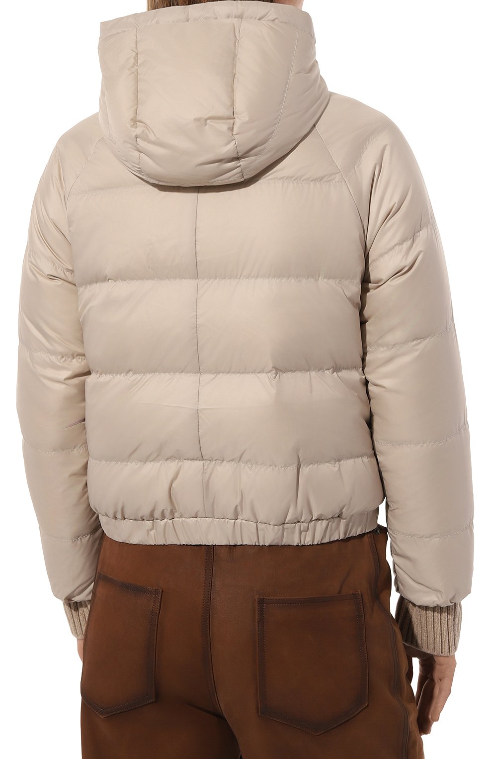 Пуховик BRUNELLO CUCINELLI темно-бежевого цвета по цене 310000 руб., арт. MH5042830, фото 4 Пуховик BRUNELLO CUCINELLI, арт. MH5042830, фото 4