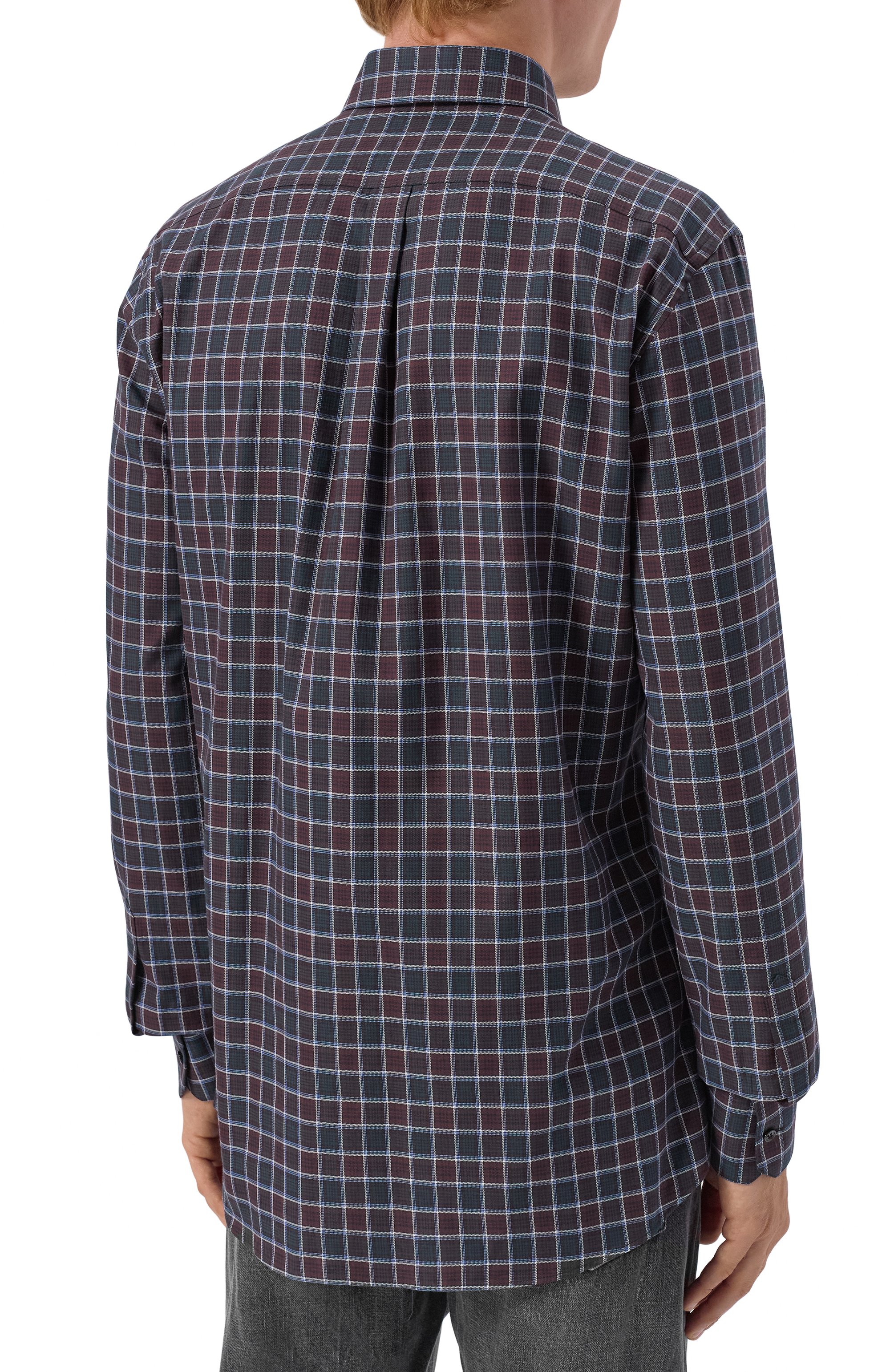 Хлопковая рубашка DOLCE & GABBANA, арт. G5JZ9T/FQ5NI, фото 4