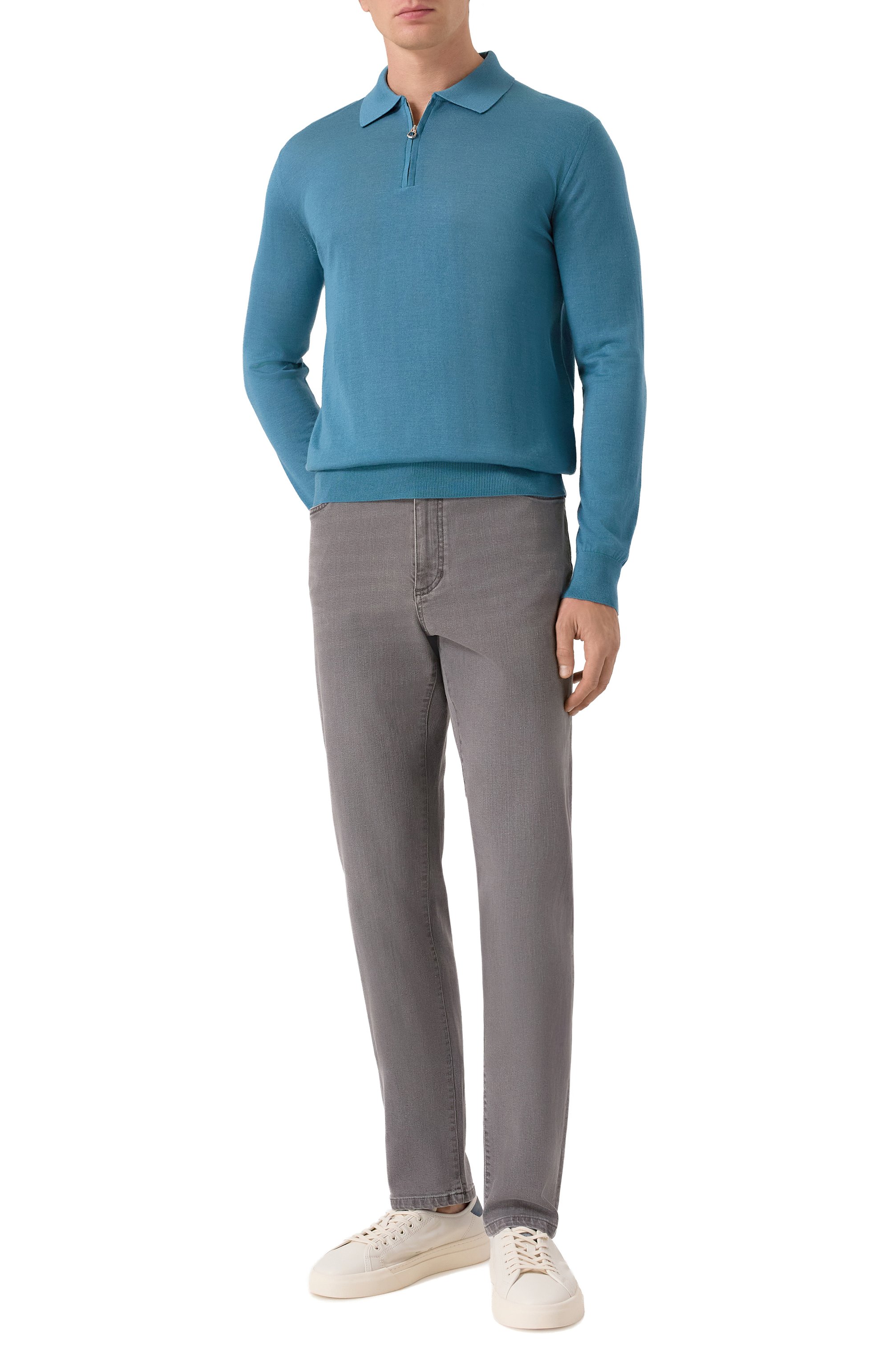 Поло из кашемира и шелка STEFANO RICCI, арт. KE03500P30/E25345, фото 2