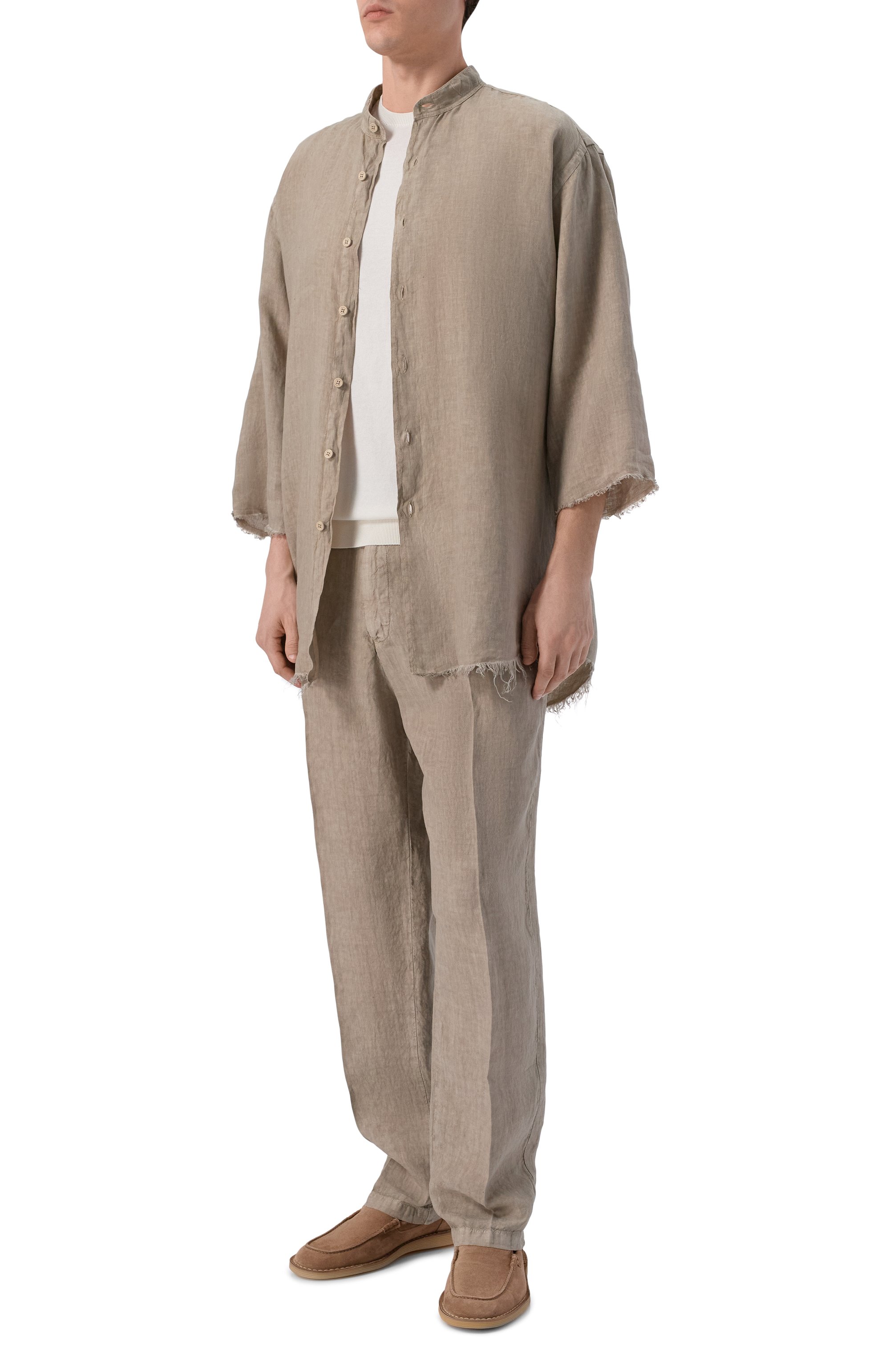 Льняная рубашка INLINUM, арт. VALENTIN0 3/4/BAIA, фото 2