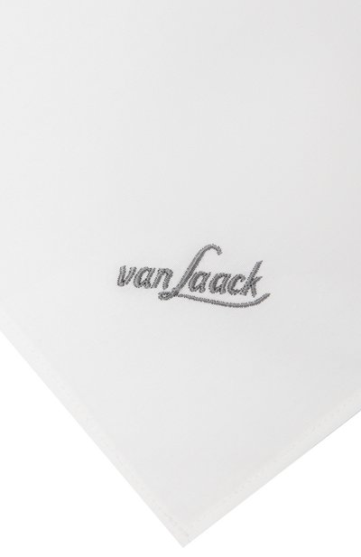 Хлопковый платок VAN LAACK белого цвета по цене 3890 руб., арт. LE0N-ST2/130657, фото 2 Хлопковый платок VAN LAACK, арт. LE0N-ST2/130657, фото 2