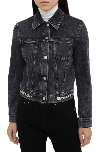Джинсовая куртка STELLA MCCARTNEY серого цвета по цене 85150 руб., арт. 600260/S0H05, фото 3 Джинсовая куртка STELLA MCCARTNEY, арт. 600260/S0H05, фото 3