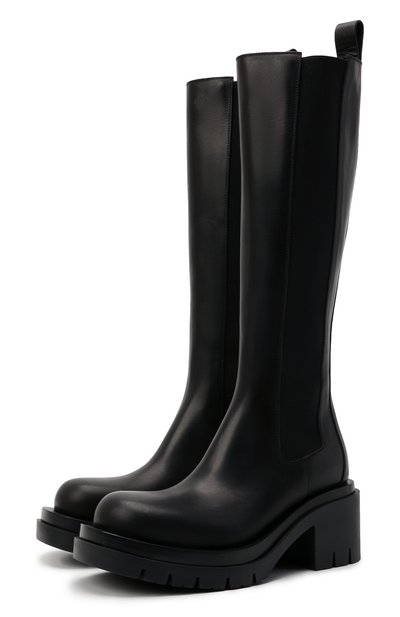 Женские кожаные сапоги bv lug BOTTEGA VENETA, арт. 667146/VBS50