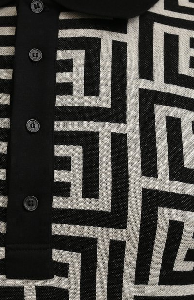 Хлопковое поло BALMAIN, арт. XH1GB000/JB70, фото 5