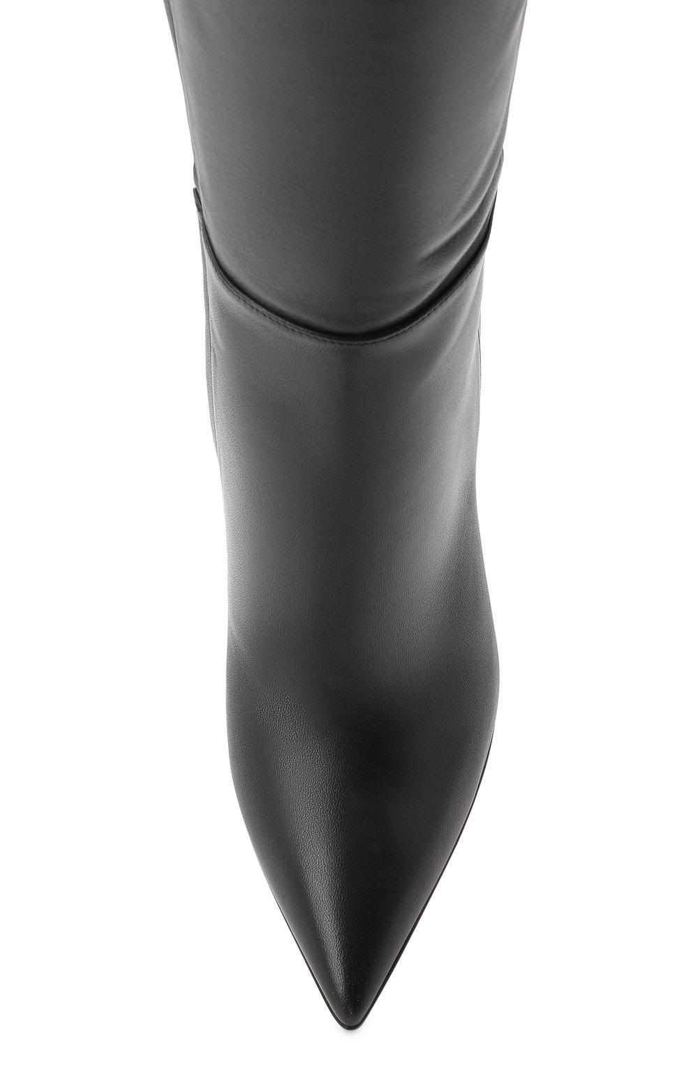 Кожаные ботфорты на шпильке GIANVITO ROSSI, арт. G80698.15RIC.NVINER0, фото 5