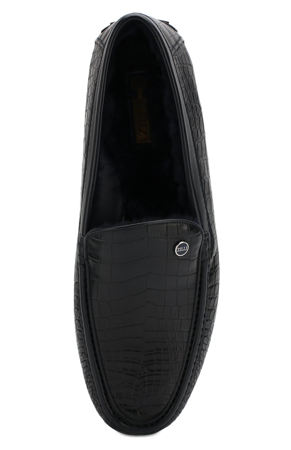 Мокасины из кожи крокодила ZILLI, арт. MDR-M007/005/CNIL, фото 5