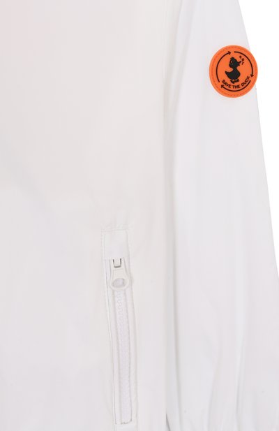 Ветровка SAVE THE DUCK белого цвета по цене 14250 руб., арт. J30067X/VINT0N/GIG020/10-16, фото 3 Ветровка SAVE THE DUCK, арт. J30067X/VINT0N/GIG020/10-16, фото 3